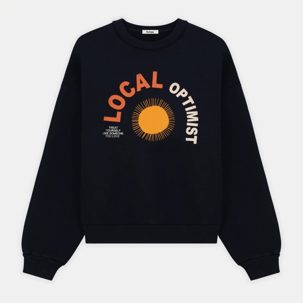 Madhappy Local Optimist Fleece Crewneck
